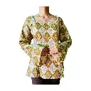 Vintage-inspired Bell Sleeves kurti