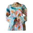 Spring Garden Square neck Kurti