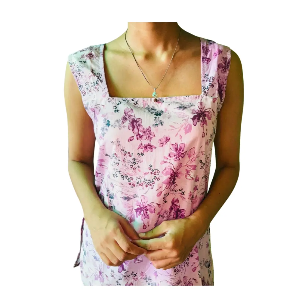 Lavender Pallete sleeveless kurti  