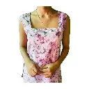 Lavender Pallete sleeveless kurti  