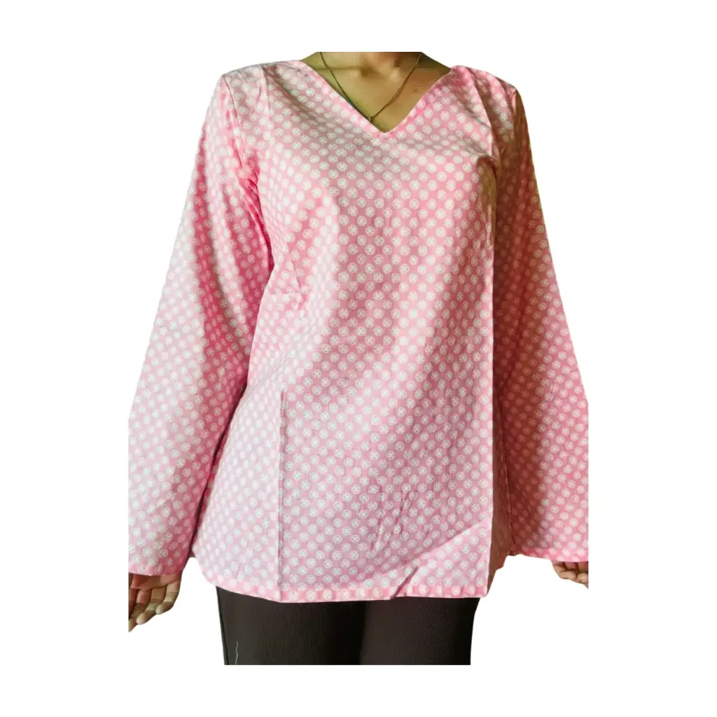 Blush Lattice Kurti (xs - 34)