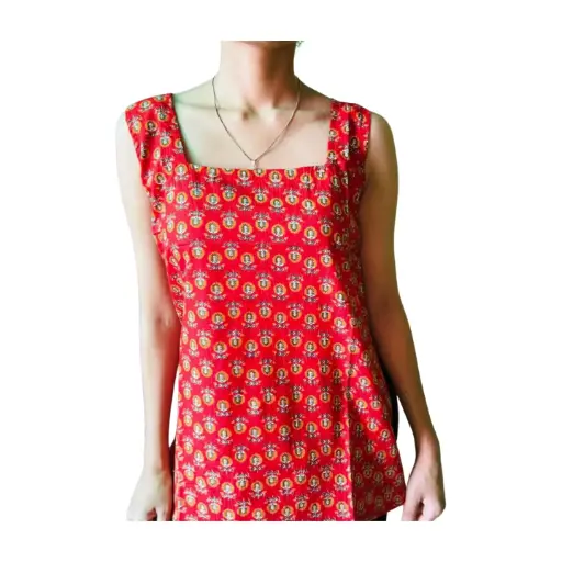Royal Motif Cut Sleeves Kurti 